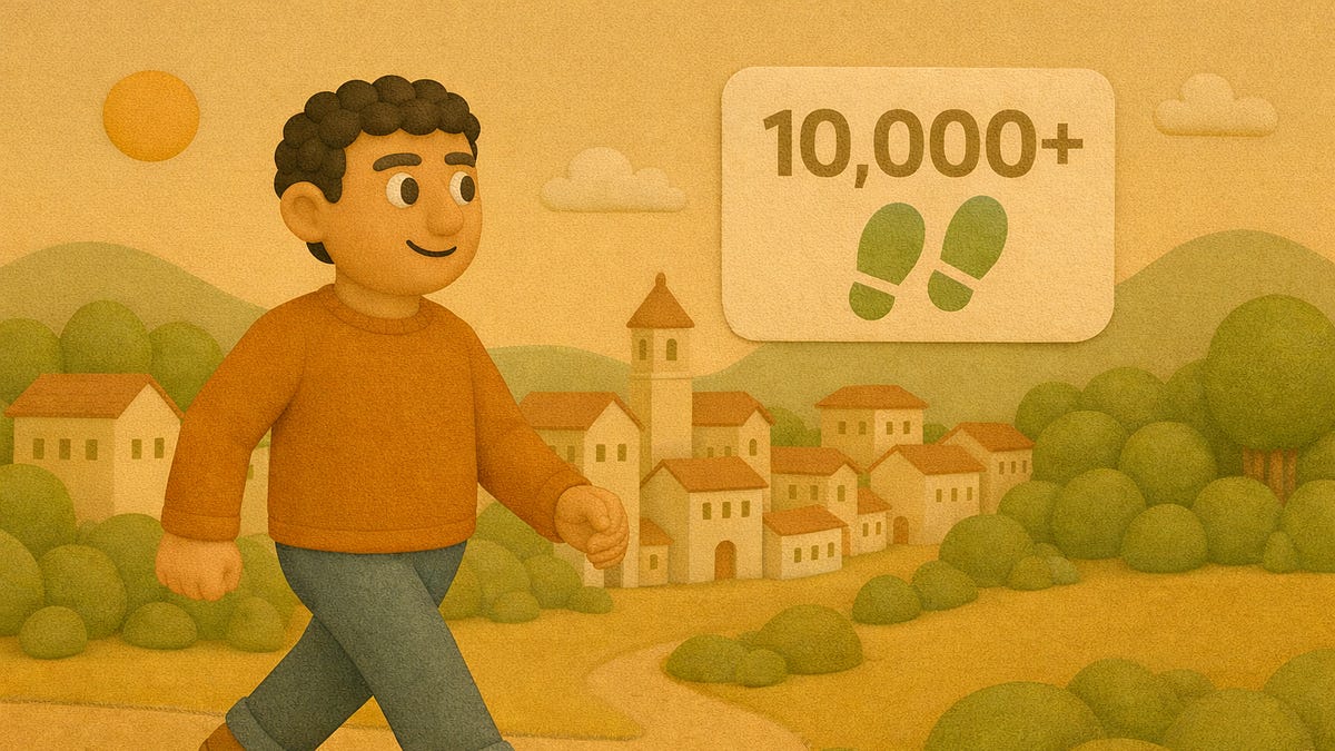 How to Walk 10,000 Steps Without Noticing